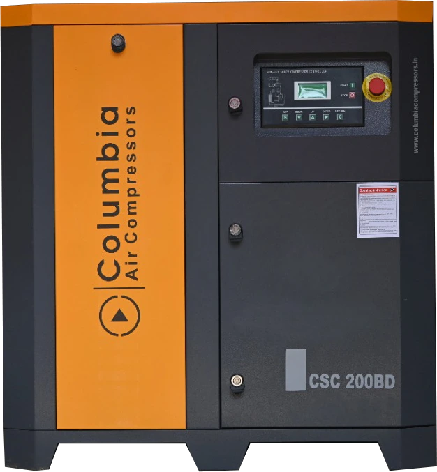 Rotary screw air compressor
